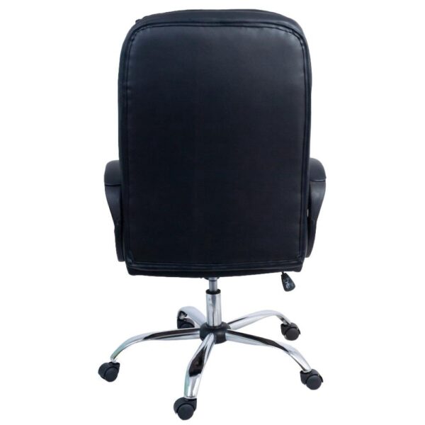 Cadeira de Escritório Presidente Prizi Sturdy – Preta – Suporta até 200Kg - Imagem 3