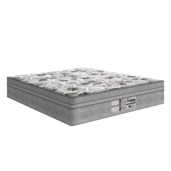 Cama Box Baú + Cabeceira Cassis e Colchão Casal – Probel – Evolution – 138x188x74cm Branco - Imagem 4