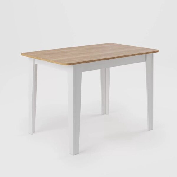 Conjunto Sala de Jantar Mesa Nicoli Retangular 110x68cm com 4 Cadeiras Delta - Imagem 2